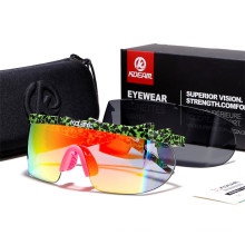 Brand Oversized Bike Eyewear One Piece UV400 OIutdoor Sport Sunglasses Men